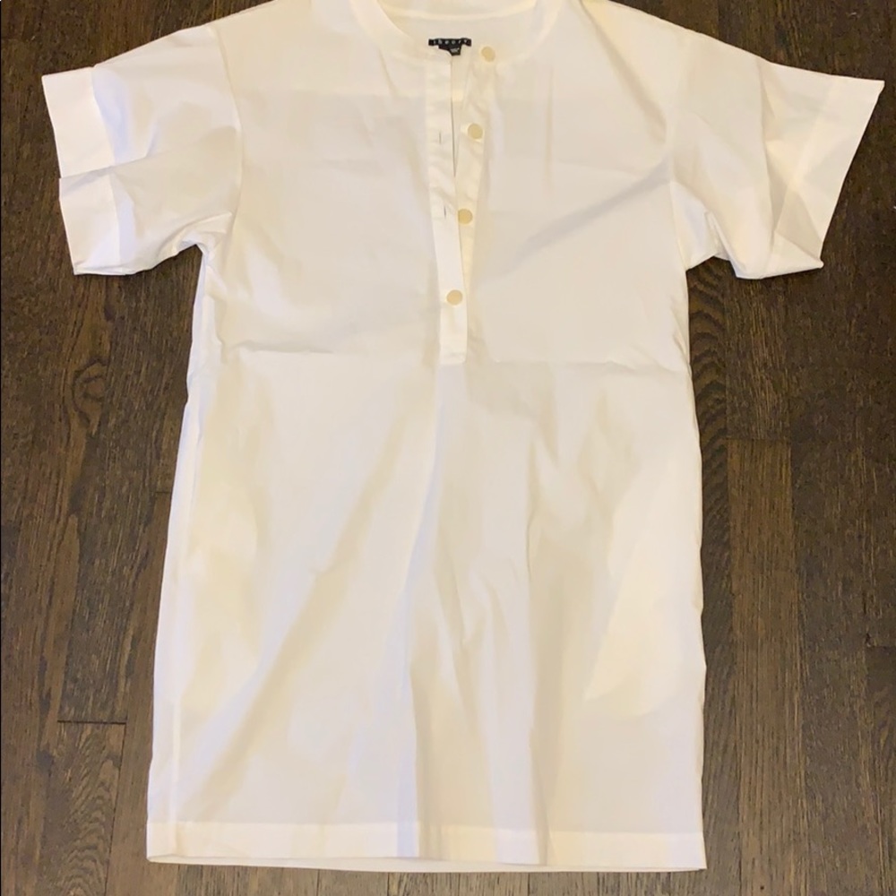 White T-shirt dress
